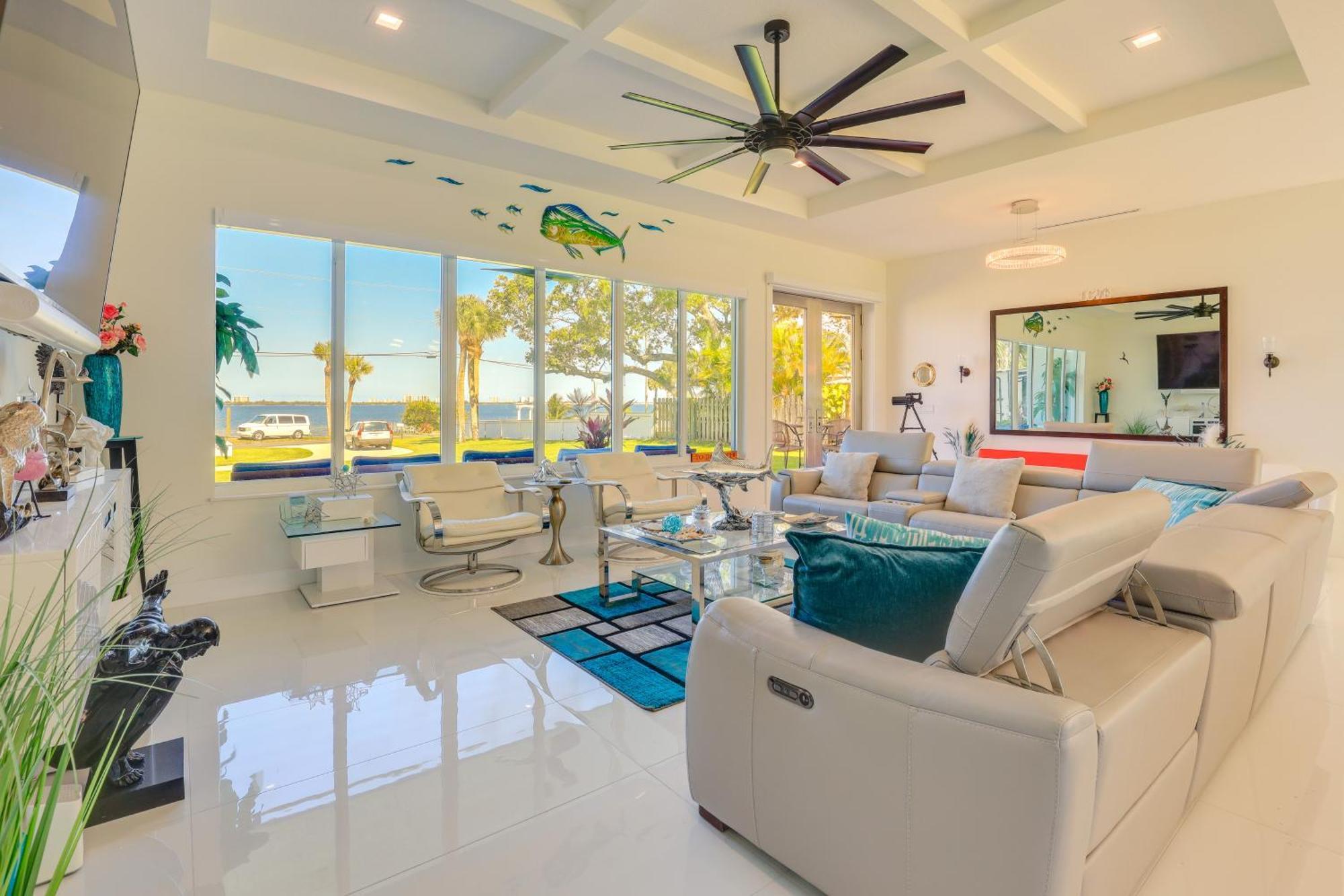 Sleek Fort Pierce Vacation Rental With Private Dock! 외부 사진