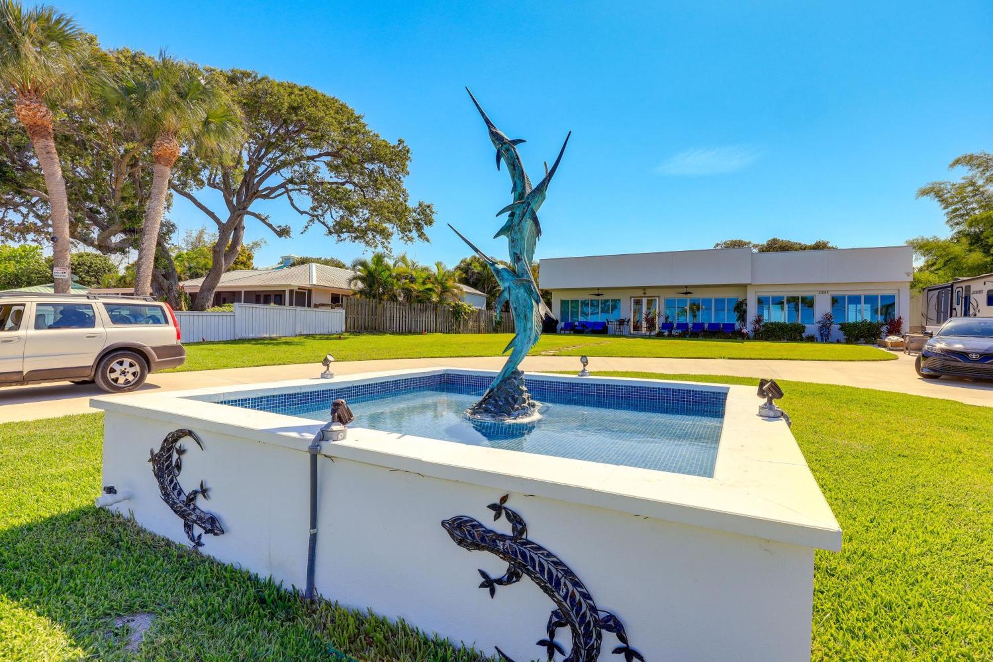 Sleek Fort Pierce Vacation Rental With Private Dock! 외부 사진