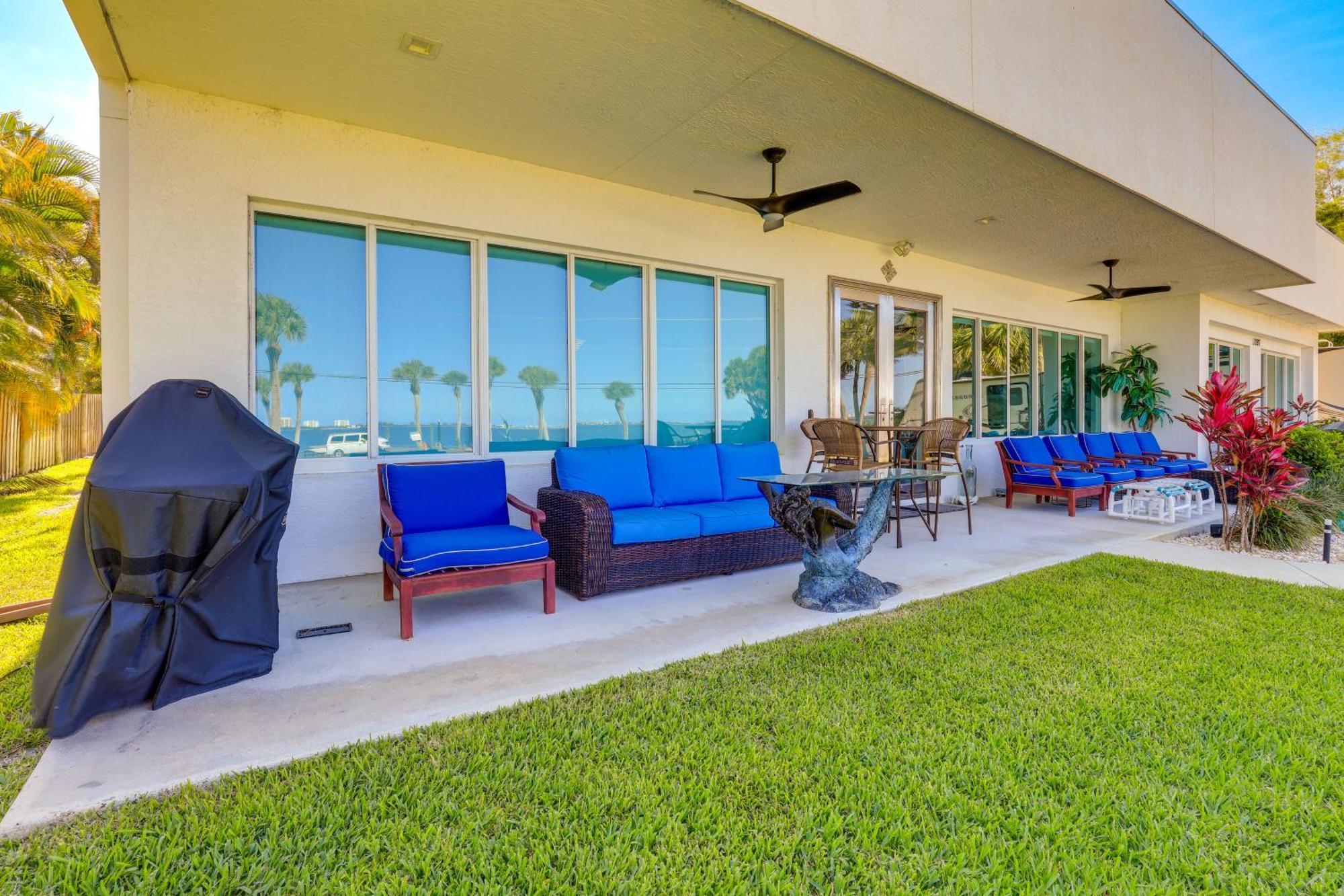 Sleek Fort Pierce Vacation Rental With Private Dock! 외부 사진